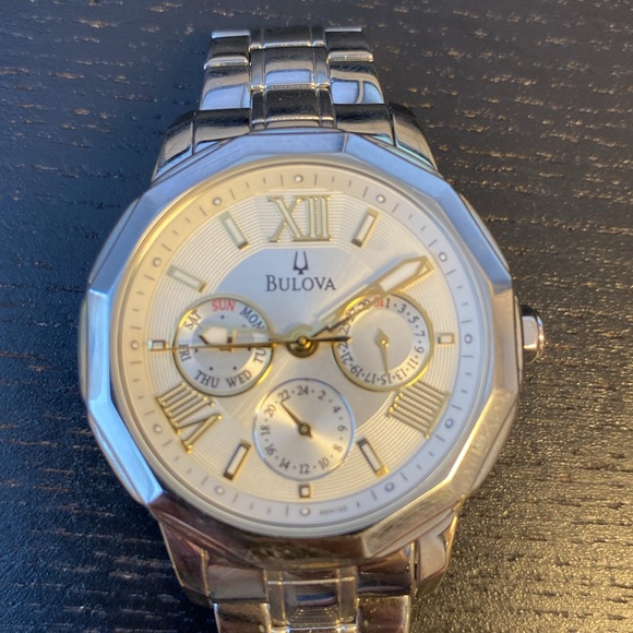 Bulova Sport Chronograph Stainless Steel Watch - Picture 4 of 5